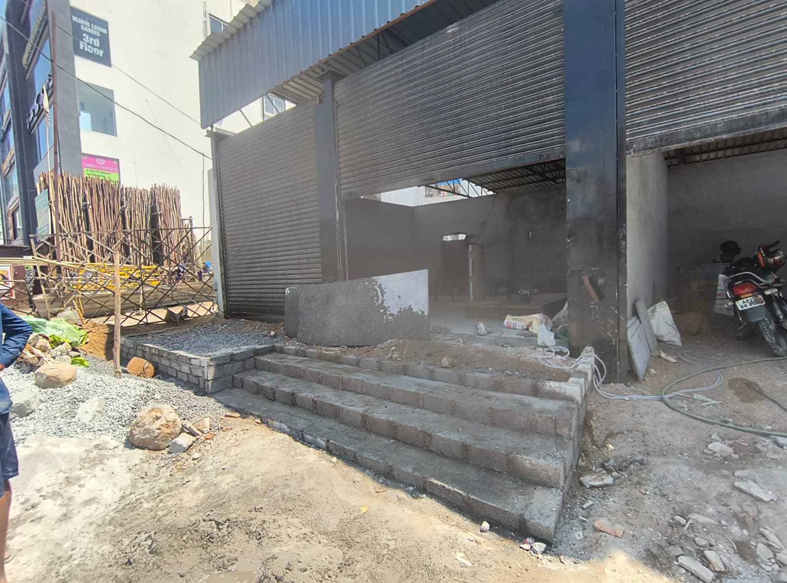 Commercial development — site progress