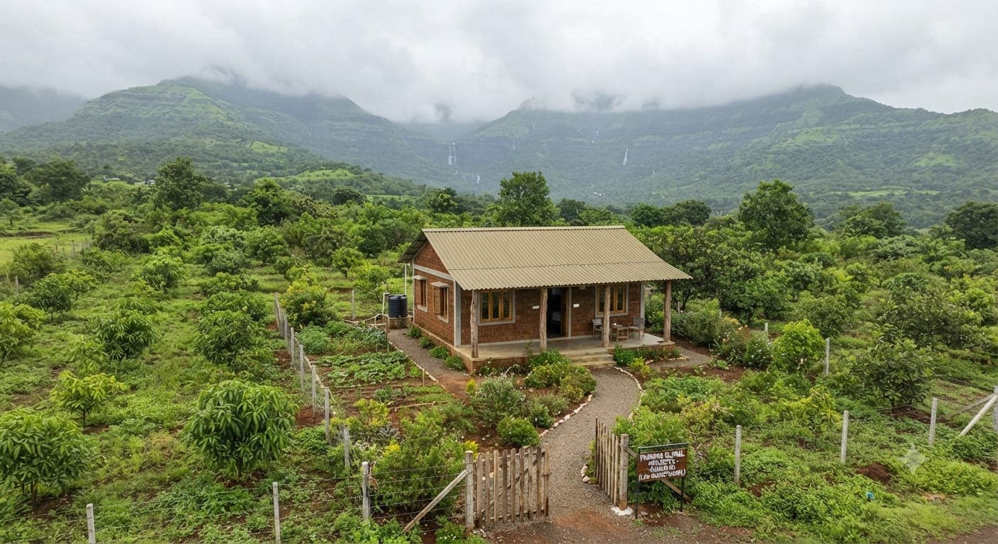 Eco farmhouse venture — concept