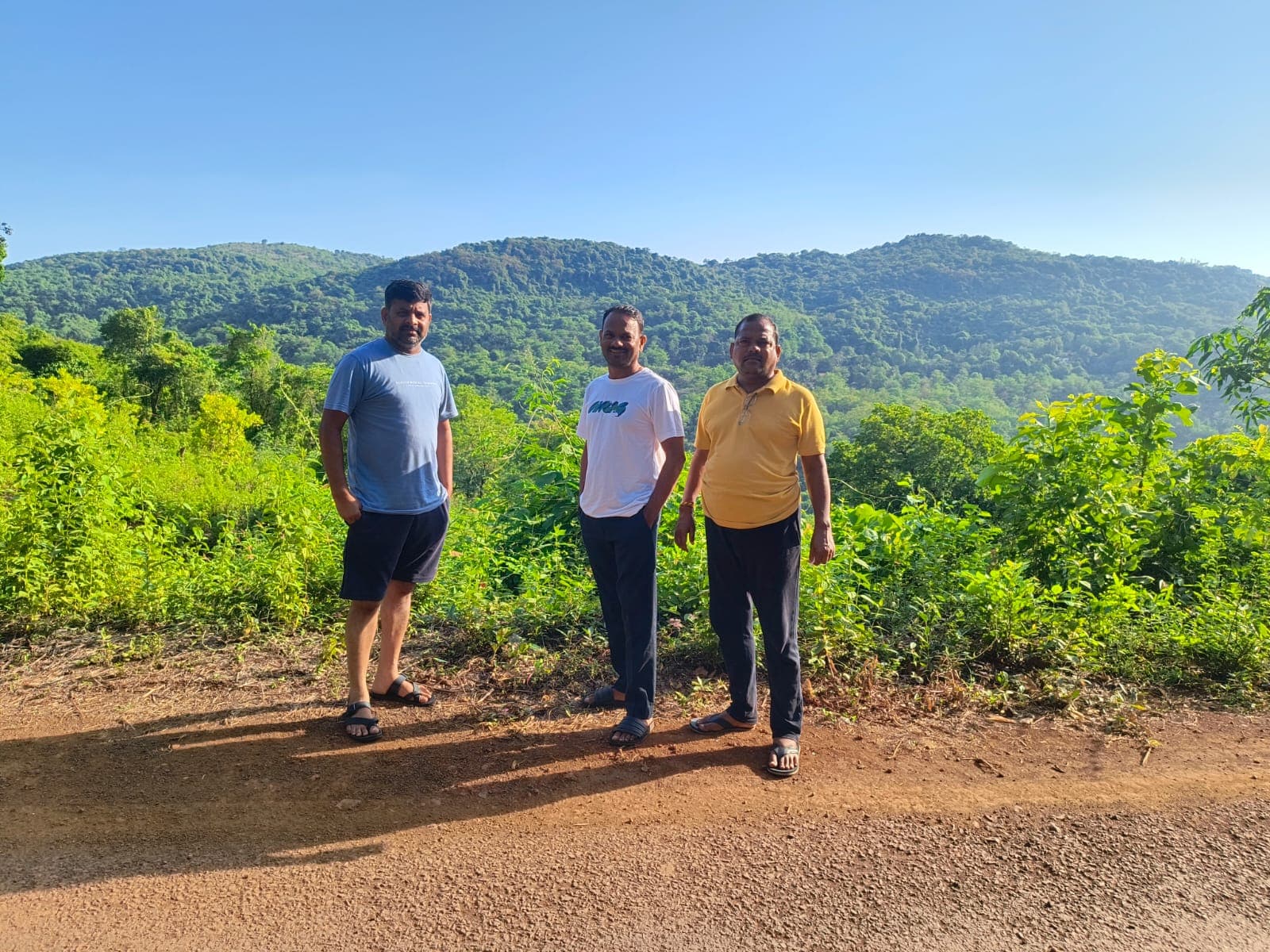 Land scouting — hill region