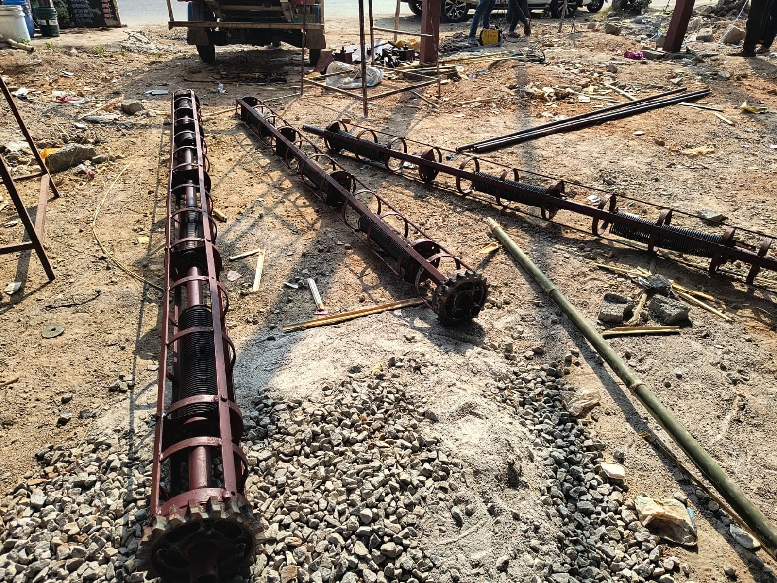 Commercial development — construction progress