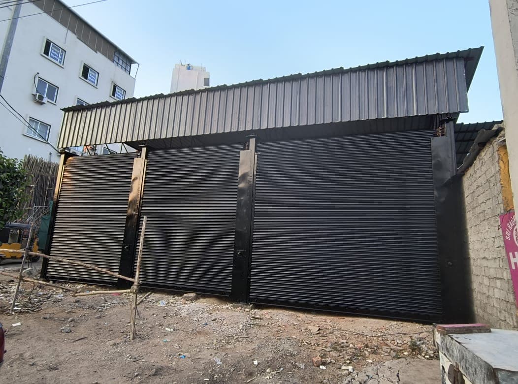 Commercial development — construction progress