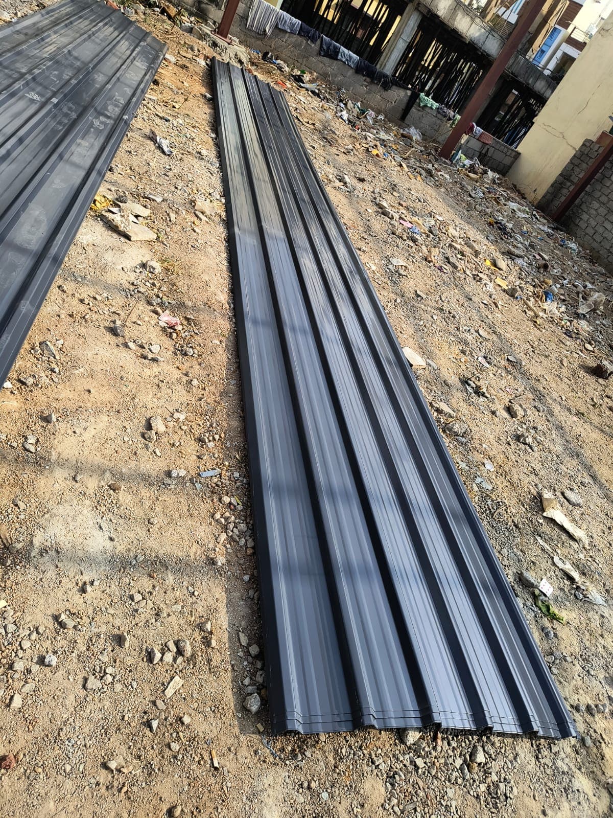 Commercial development — construction progress