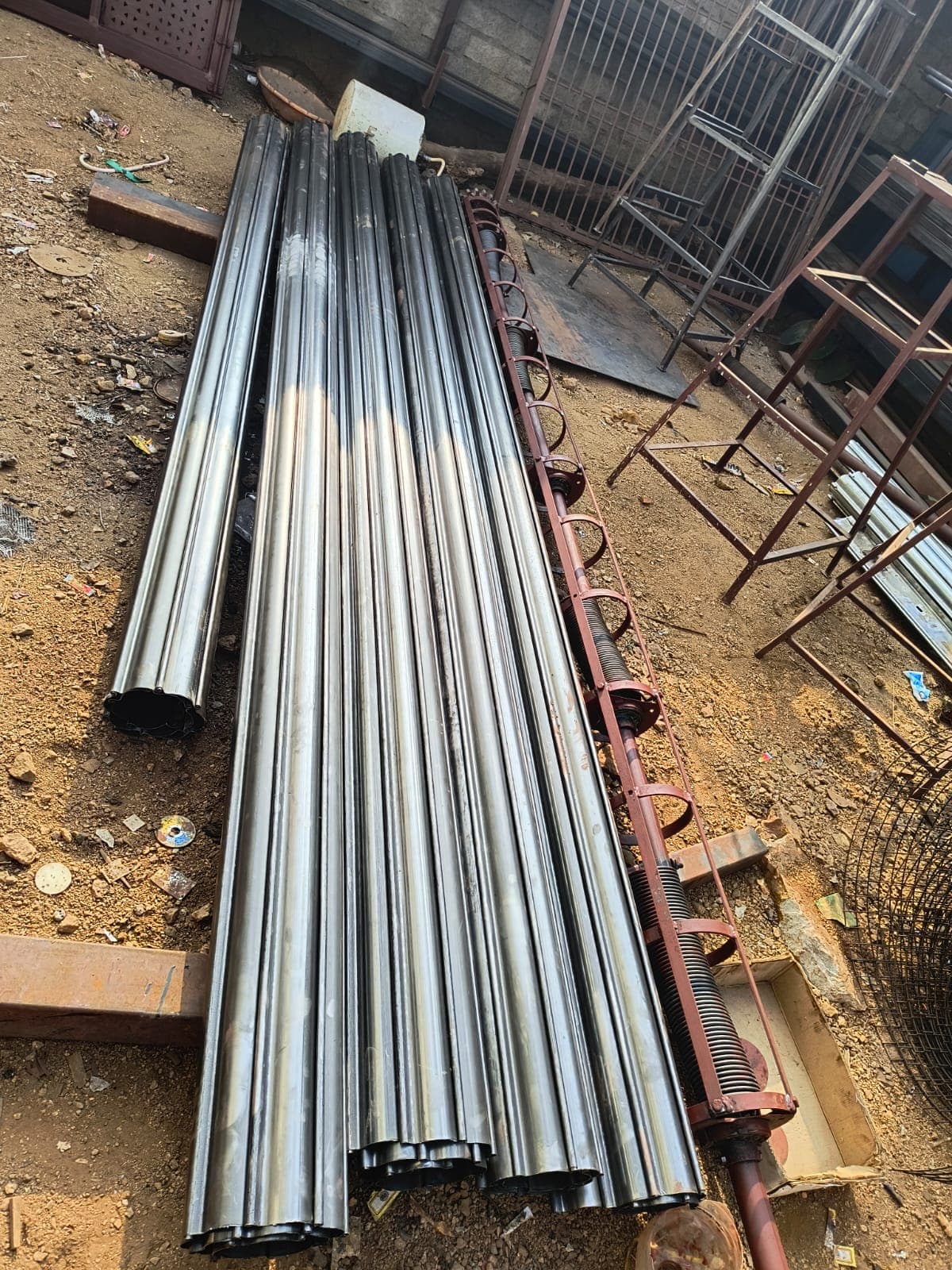 Commercial development — construction progress