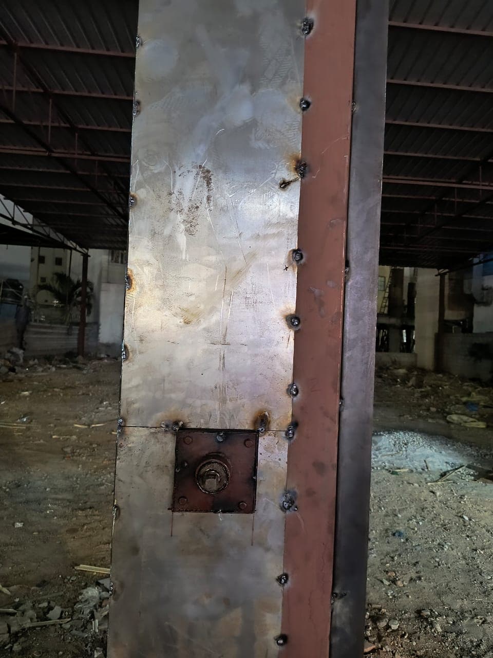 Commercial development — construction progress