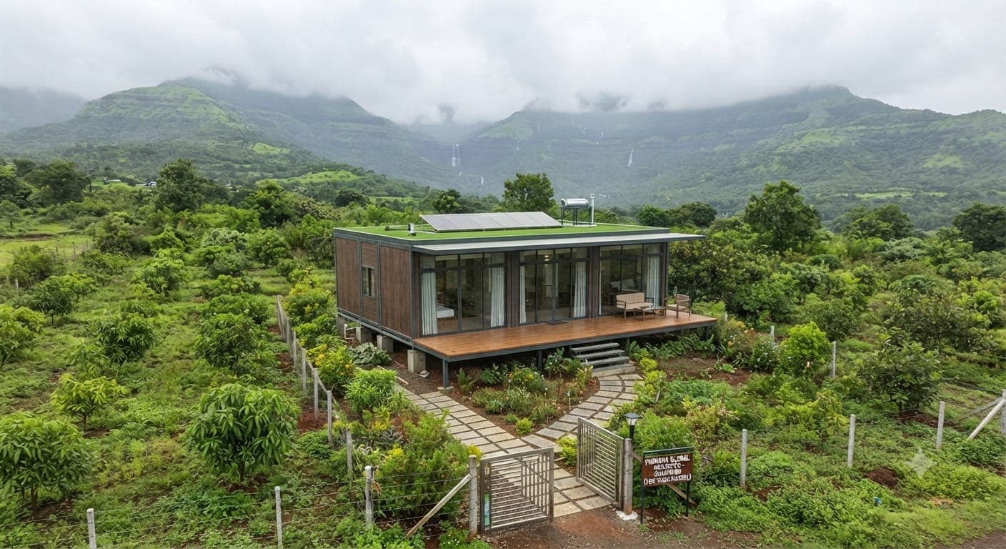 Eco farmhouse venture — concept